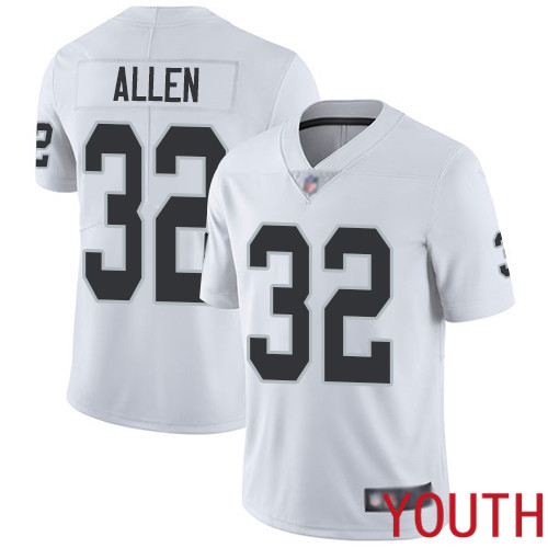 Oakland Raiders Limited White Youth Marcus Allen Road Jersey NFL Football 32 Vapor Untouchable Jersey